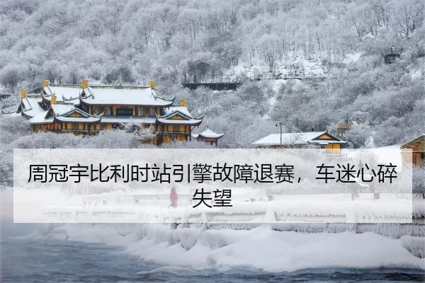 周冠宇比利时站引擎故障退赛，车迷心碎失望