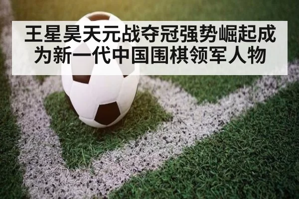 王星昊天元战夺冠强势崛起成为新一代中国围棋领军人物